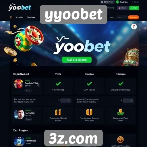Novas funcionalidades do site yyoobet em destaque